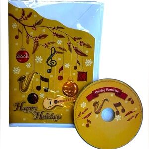 10 Holiday Cards & Music CDs